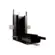 Conector No Frame Wide Preto Teto-Parede Luminatti