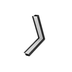 Conector Preto Difusor Branco Parede-Teto Luminatti