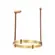 Pendente Dora 50W Led Dourado 3000K Orluce
