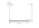 Pendente Dora 50W Led Dourado 3000K Orluce