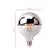 Lampada Led Balloon Filamento Defletora Cromada 4W Luz Ambar Bivolt Luminatti