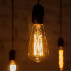 Lampada Filamento ST64 Bulbo 4W E27 DMZ 220V Foxlux