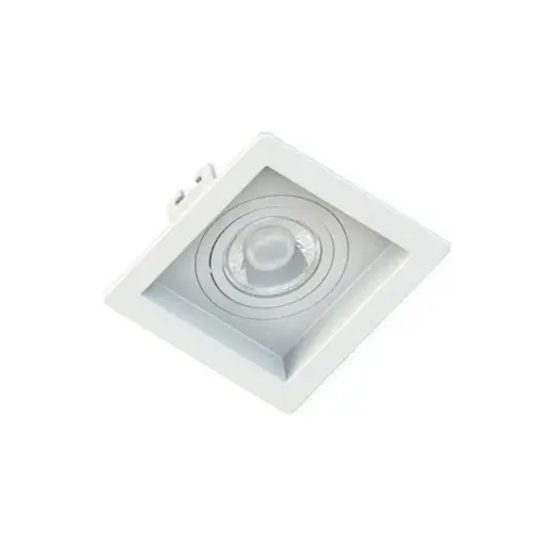 Embutido Quadrado Recuado Mini Dicroica Bt 70X70X35MM Save Energy