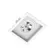 Embutido Quadrado Recuado Dicroica Preto 100X100X35Mm Save Energy
