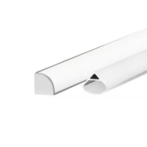 Perfil Sobrepor Sanca Branco Difusor Branco 1M Luminatti