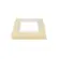 Placa 4X2 3 Posicoes Branco/Areia