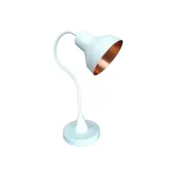 Luminaria Viena Branco Cobre Haste Branco Kin