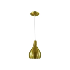 Pendente Nepal Dourado Champanhe Kin