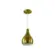 Pendente Nepal Dourado Champanhe Kin