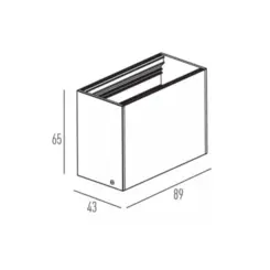 Luminaria Picco Sob. Orientavel Interlight Interlight