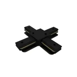 Conector ( X ) Para TrIlhos Sobrepor Preto Luminatti