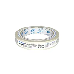 Fita Crepe 18mmX50m Tekbond