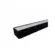 Perfil Sobrepor Preto Difusor Branco 1M Luminatti