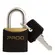 Cadeado SM Latao 20mm Preto Pado