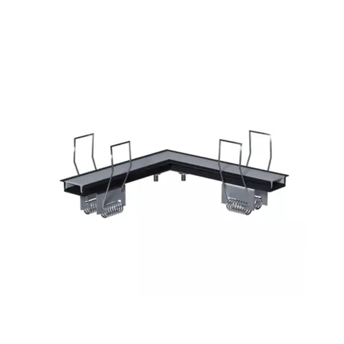 Conector Preto Difusor Branco Parede-Parede Luminatti