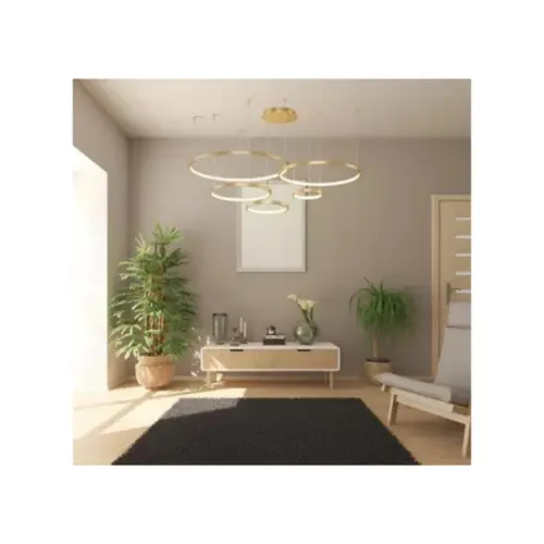 Pendente Led Daire 5M 189W 40/60/80/100/120Cm 3000