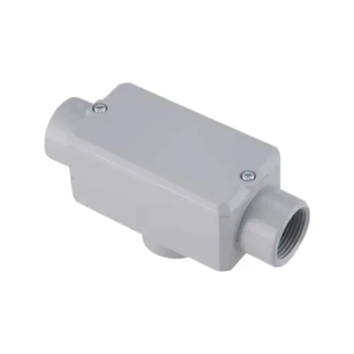 Condulete Aluminio Cinza ( LB ) 3/4" Tampa Cega Vedada PVC BSP Wetzel