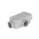 Condulete Aluminio Cinza ( LB ) 3/4" Tampa Cega Vedada PVC BSP Wetzel