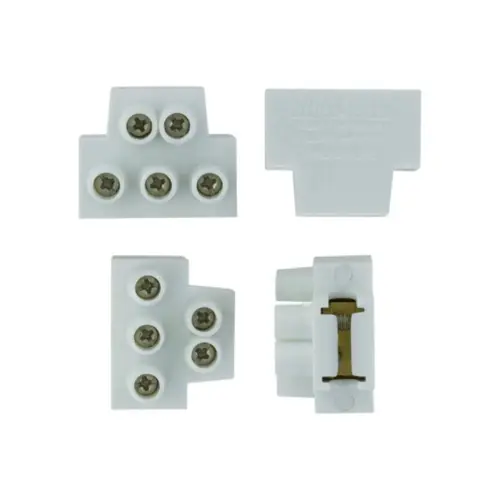 Kit Conector C/4 Pecas 3 Saidas 20A + 1 Saida 2P+T Laranja Eletrofita