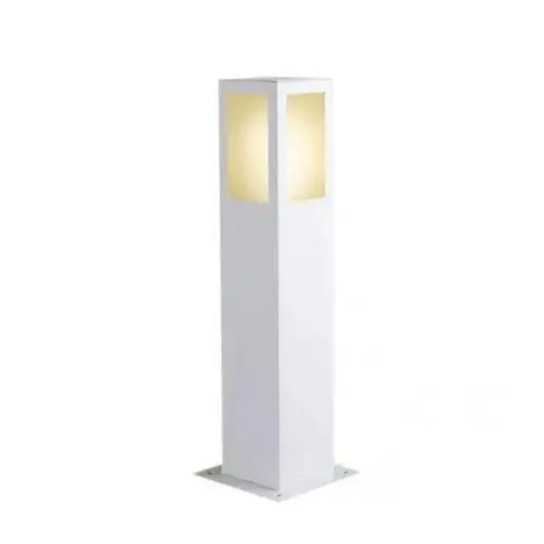 Poste Balizador 1Xe27 123 45Cm Branco Ancora