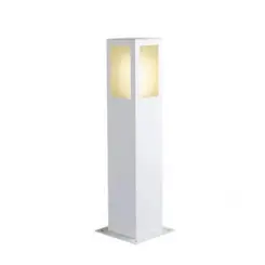 Poste Balizador 1Xe27 123 45Cm Branco Ancora