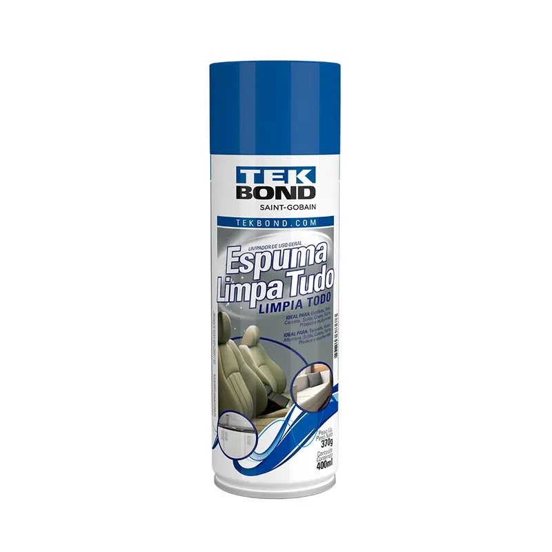 Espuma Limpa Tudo 400ml 370g Tekbond