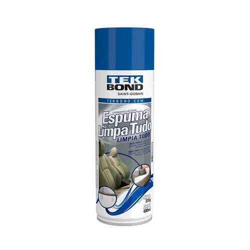 Espuma Limpa Tudo 400ml 370g Tekbond