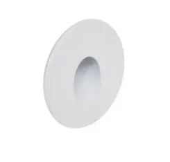 Balizador Ion Redondo 1W 3000K LA-206 Bivolt Branco Led Art