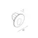 Balizador Ion Redondo 1W 3000K LA-206 Bivolt Branco Led Art