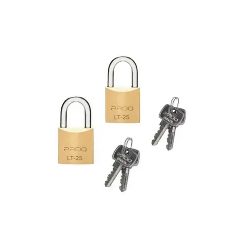 Cadeado SM 4 Latao 25mm C/ 4 Chaves Pado