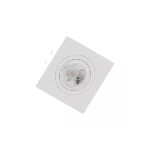 Spot Embutir Quadrado Face Plana Mini Dicroica Bt 70X7X35MM Save Energy