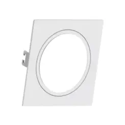 Spot Embutir Quadrado Face Plana Dicroica Bt 100X100X35MM Save Energy