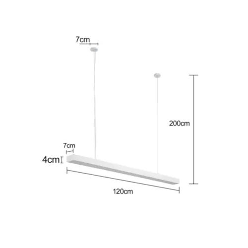 Pendente Led Otan 24W 3000K Branco Nordecor