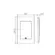 Placa 4X2 3 Posicoes Premium Branco Alto Brilho