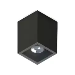 Plafon Boxit Dicroica Preto Save Energy