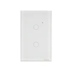 Interruptor Inteligente Wifi 2 Botoes Touch Bivolt Foxlux
