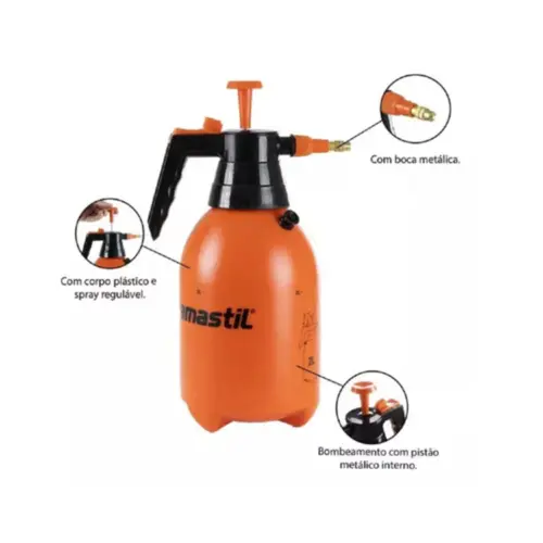 Pulverizador De Compressao Previa 2L Famastil