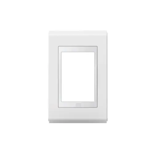 Placa 4X2 3 Posicoes Style Acetinado Branco
