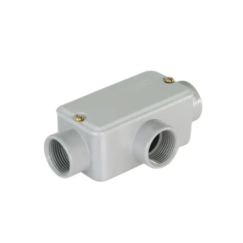 Condulete Alumínio Cinza ( T ) 2" BSP Tampa Cega Wetzel