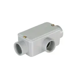 Condulete Alumínio Cinza ( T ) 2" BSP Tampa Cega Wetzel