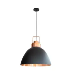 Pendente Aveiro Preto Cobreado Kin