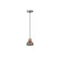 Pendente Viena Cobreado Preto 1L Kin