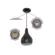 Pendente Nepal Preto Kin