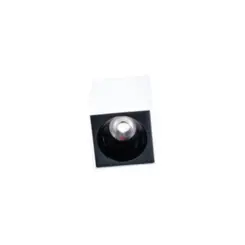 Spot Iris Sobrepor La-3252 3 Watt Branco/Preto 4000K - Bivolt Led Art