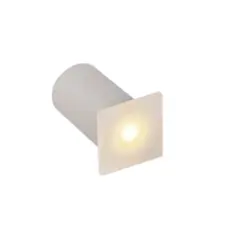 Balizador Mini Face Quadrado 3W 3000K IP65 Branco Led Art