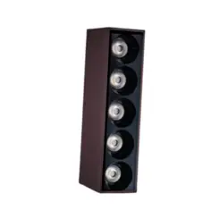 Spot Iris Sobrepor La-3271 10 Watt Preto/Preto 4000K - Bivolt Led Art
