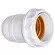 Soquete Para Abajur Branco + Arruela 2A 250V Marcai***