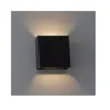 Arandela Led Dron IP65 4W 3000K Preto Nordecor