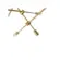 Pendente Atomus 6xE27 75x75cm Dourado Nordecor