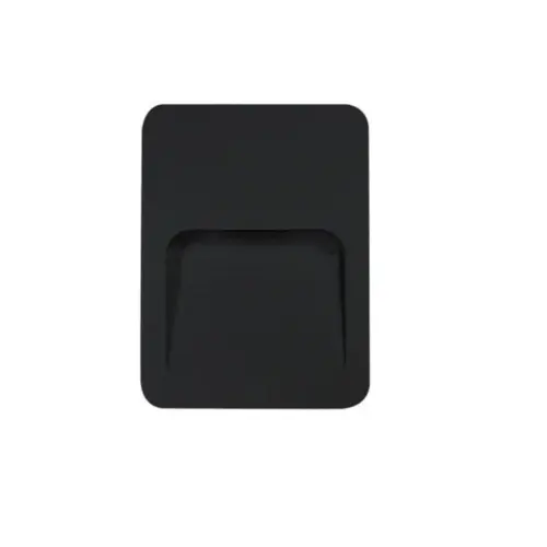 Balizador Led Sobrepor Donni 2W 3000K IP65 Preta Bivolt Nordecor